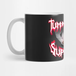 Tummy Ache Survivor Metal Design Mug